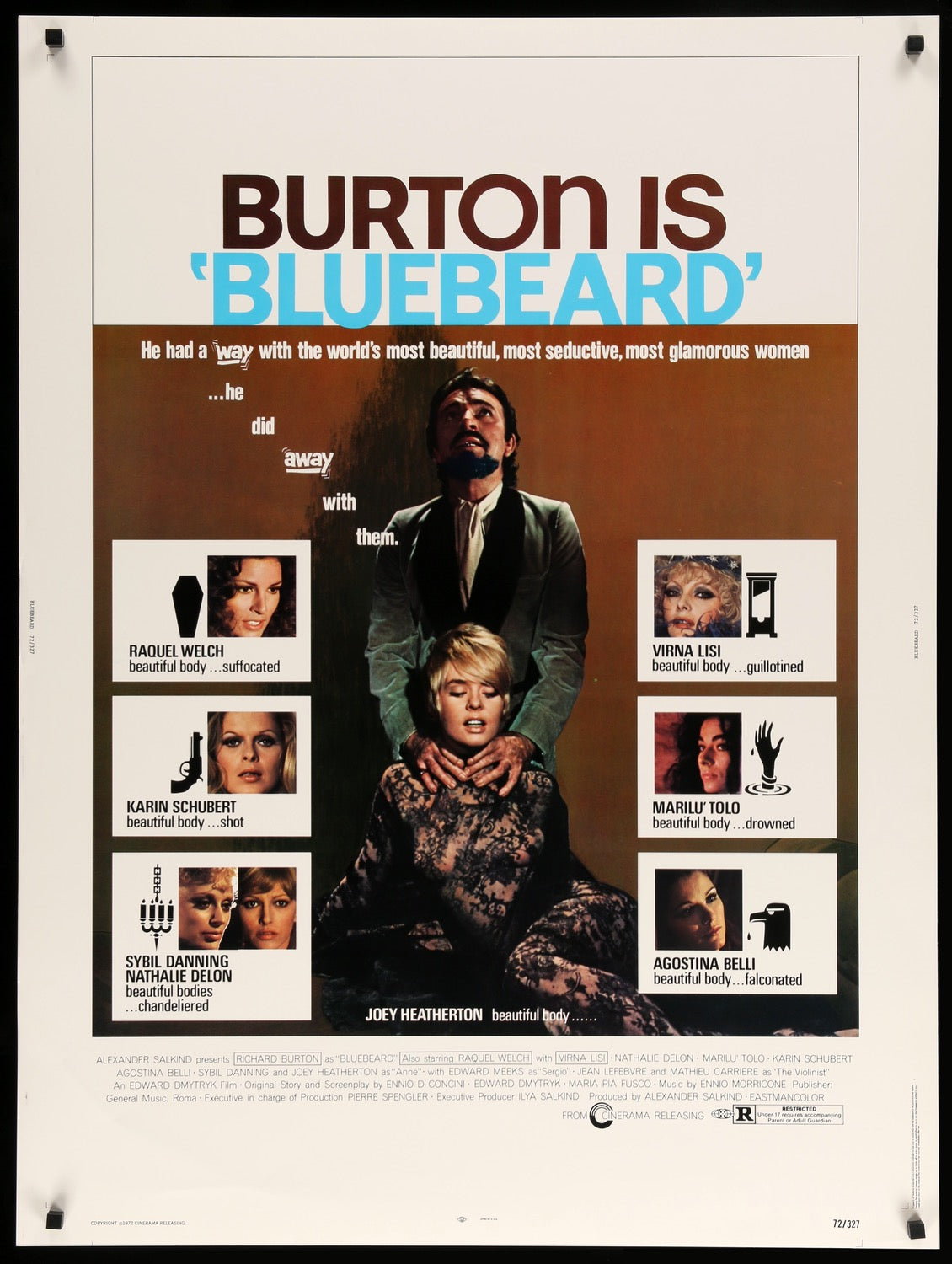 Bluebeard (1972) original movie poster for sale at Originalfilmart