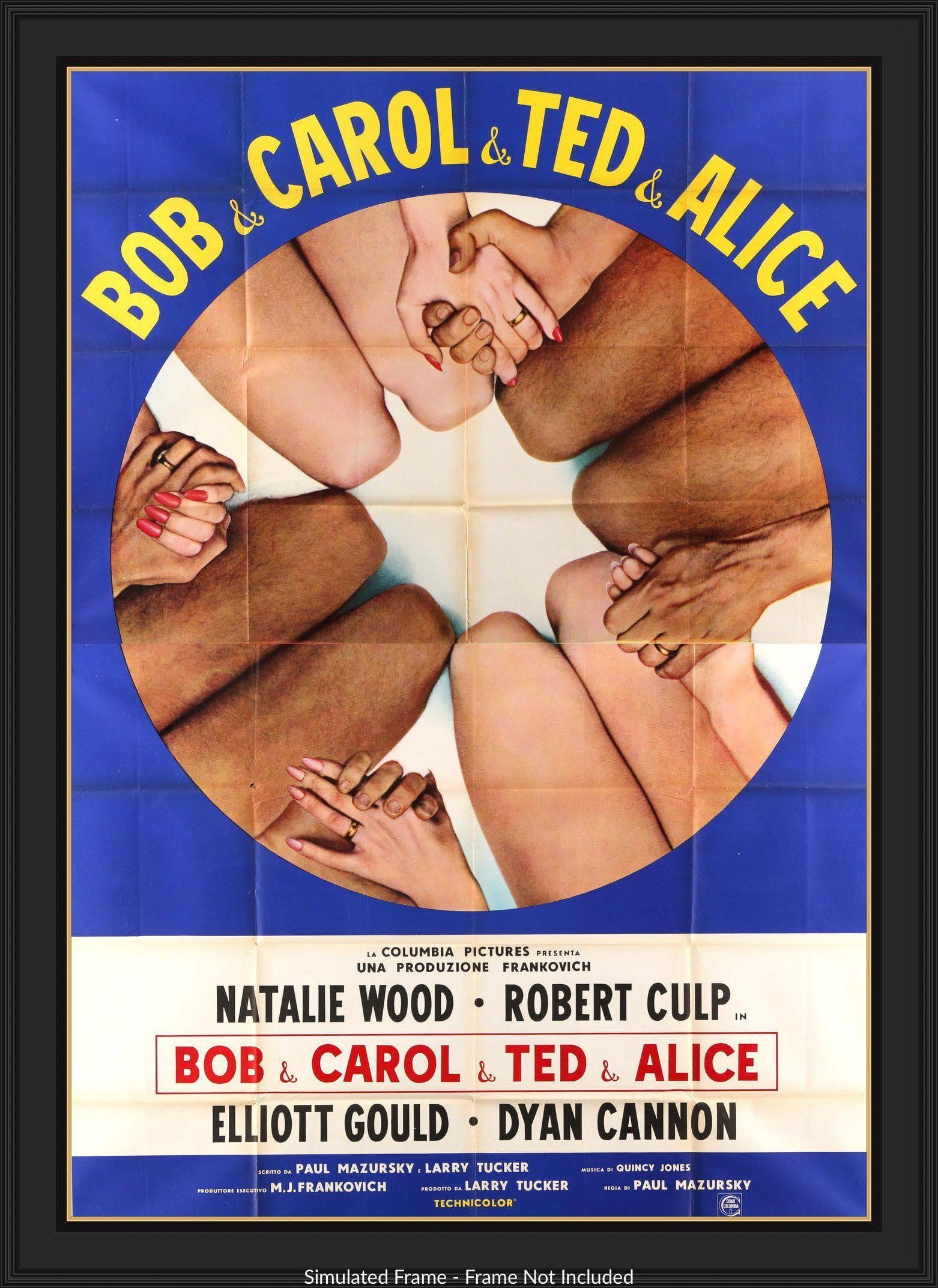 Bob and Carol and Ted and Alice (1969) original movie poster for sale at Originalfilmart