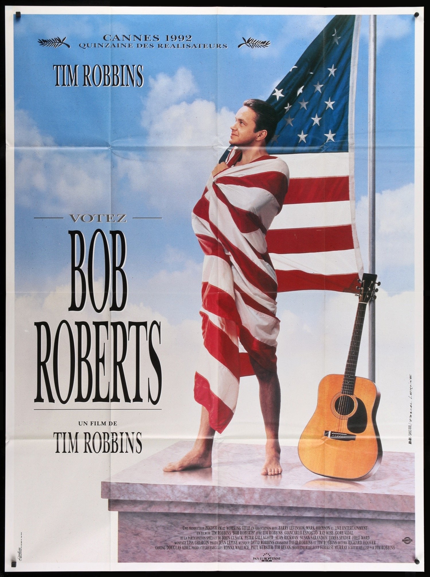 Bob Roberts (1992) original movie poster for sale at Originalfilmart