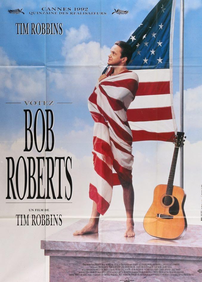 Bob Roberts (1992) original movie poster for sale at Originalfilmart