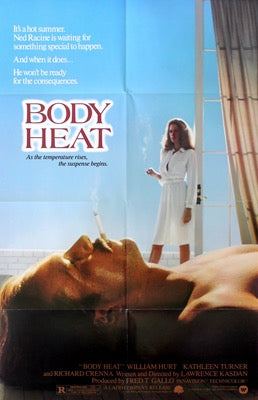 Body Heat (1981) original movie poster for sale at Originalfilmart