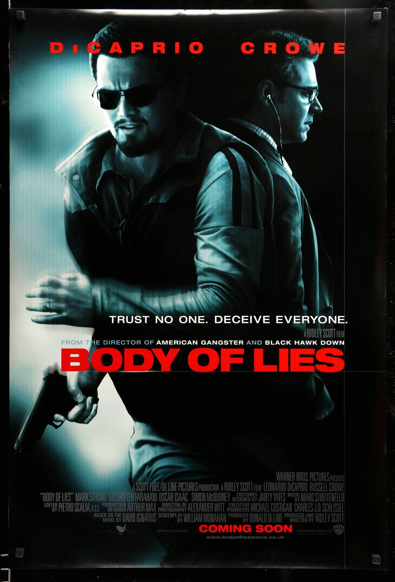 Body of Lies (2008) original movie poster for sale at Originalfilmart