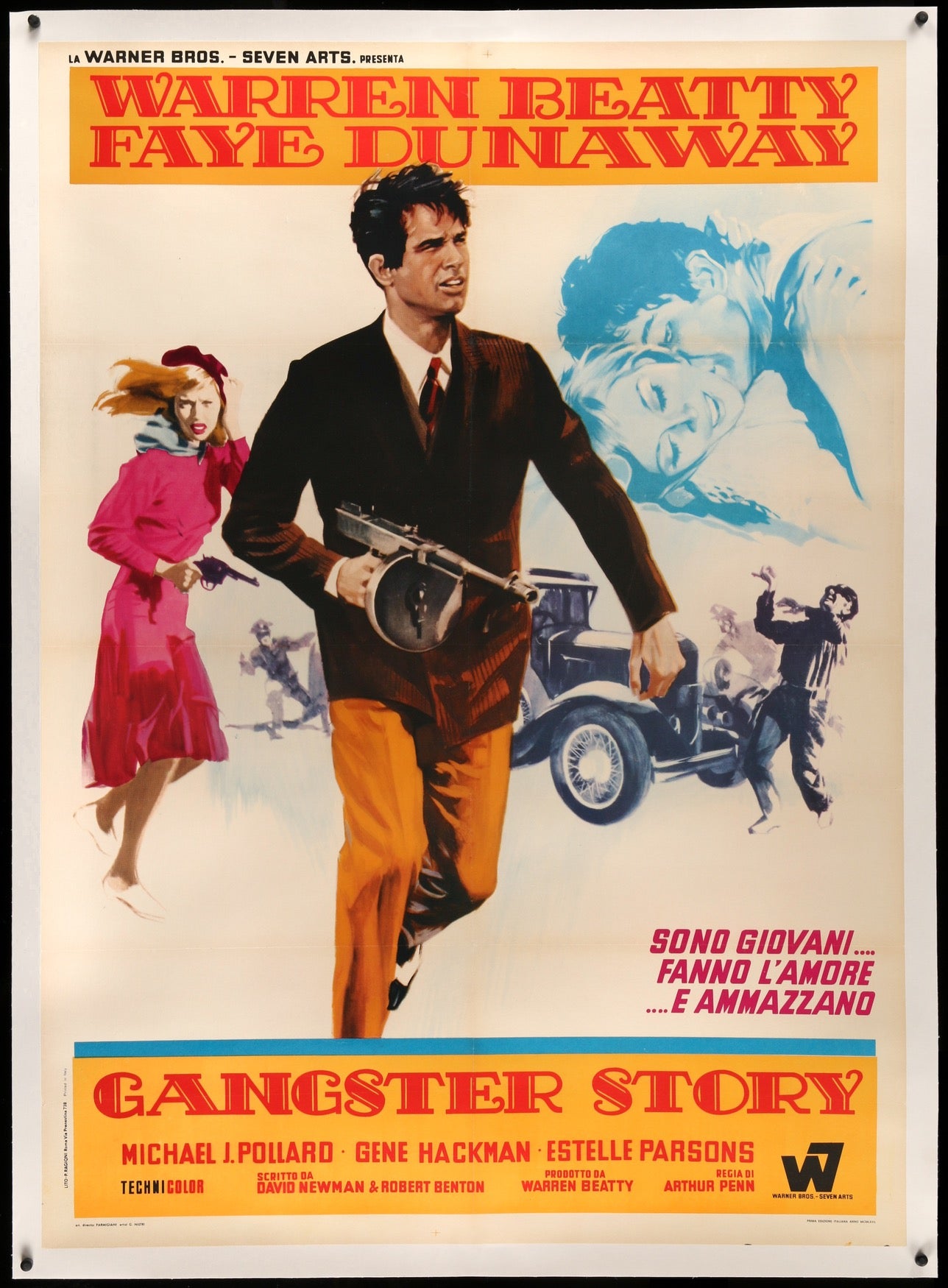 Bonnie and Clyde (1967) original movie poster for sale at Originalfilmart