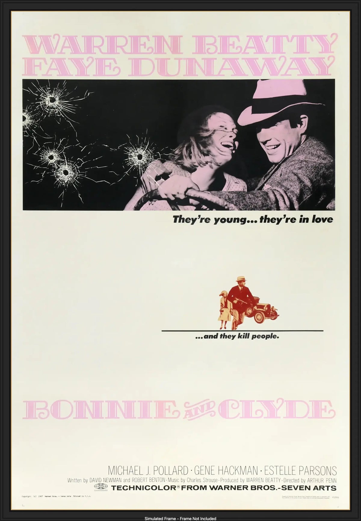 Bonnie and Clyde (1967) original movie poster for sale at Originalfilmart