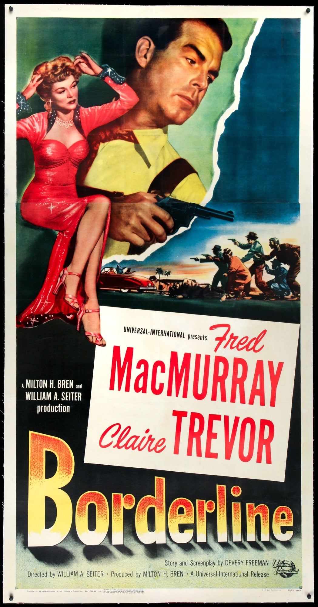 Borderline (1950) original movie poster for sale at Originalfilmart