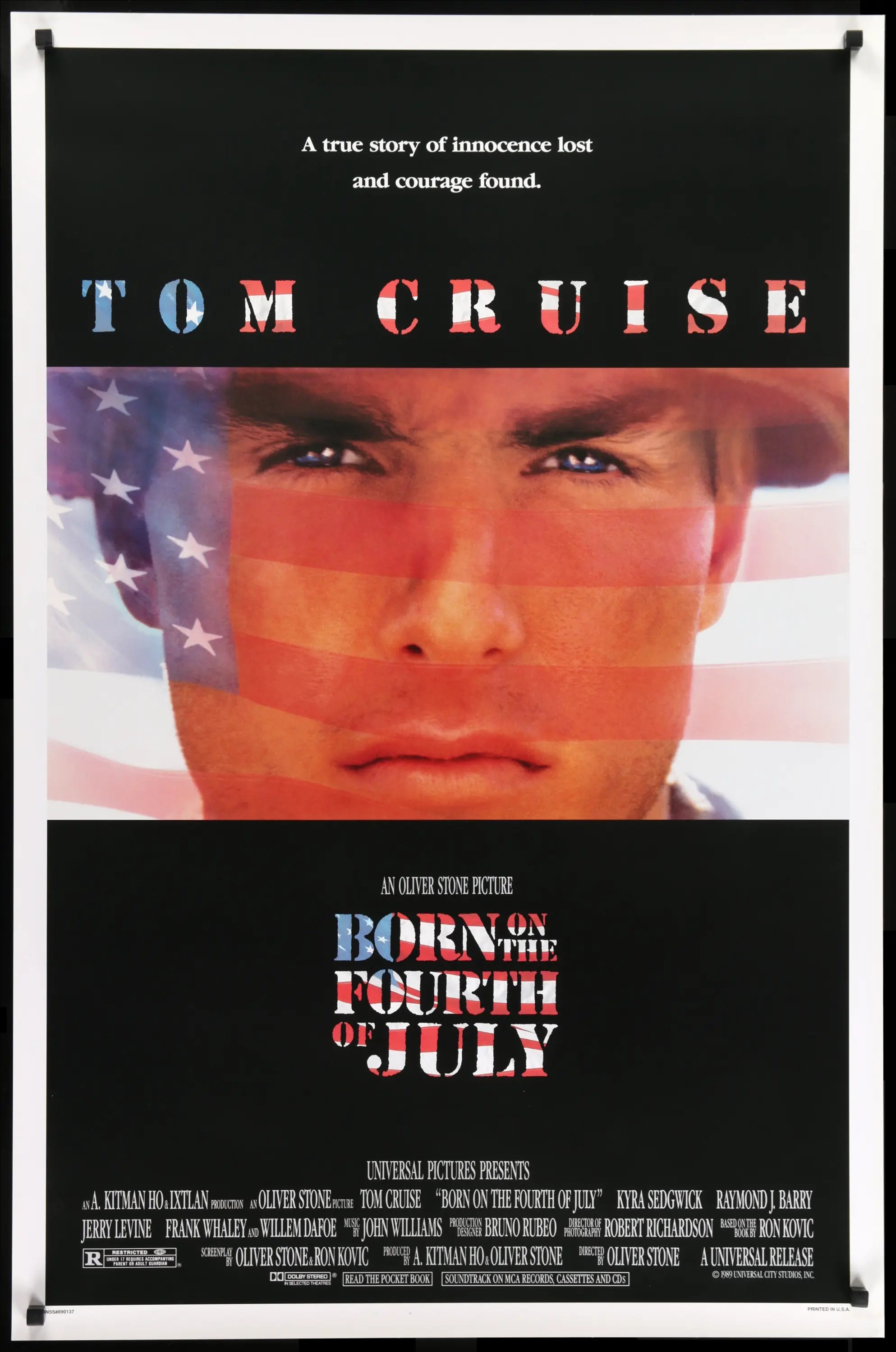 Born on the Fourth of July (1989) original movie poster for sale at Originalfilmart