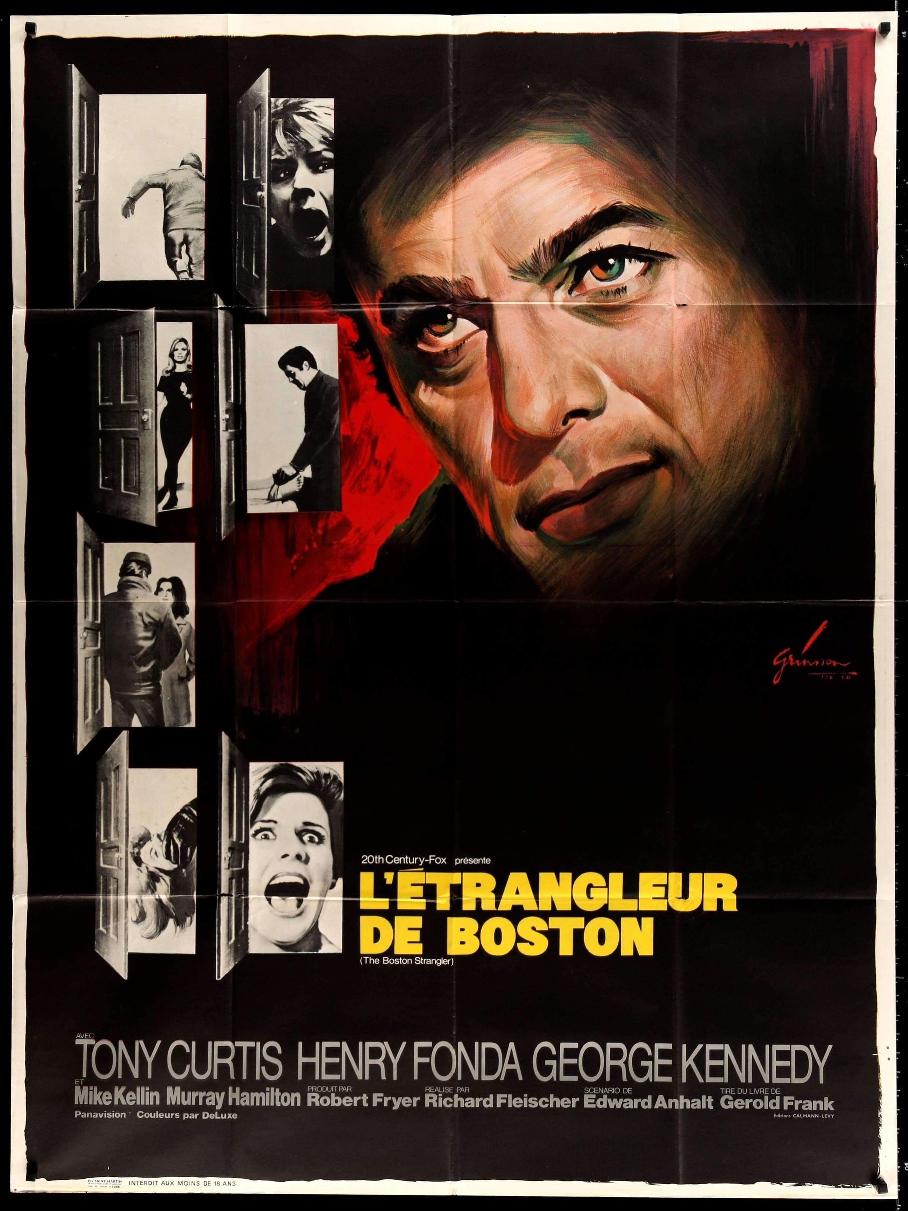Boston Strangler (1968) original movie poster for sale at Originalfilmart