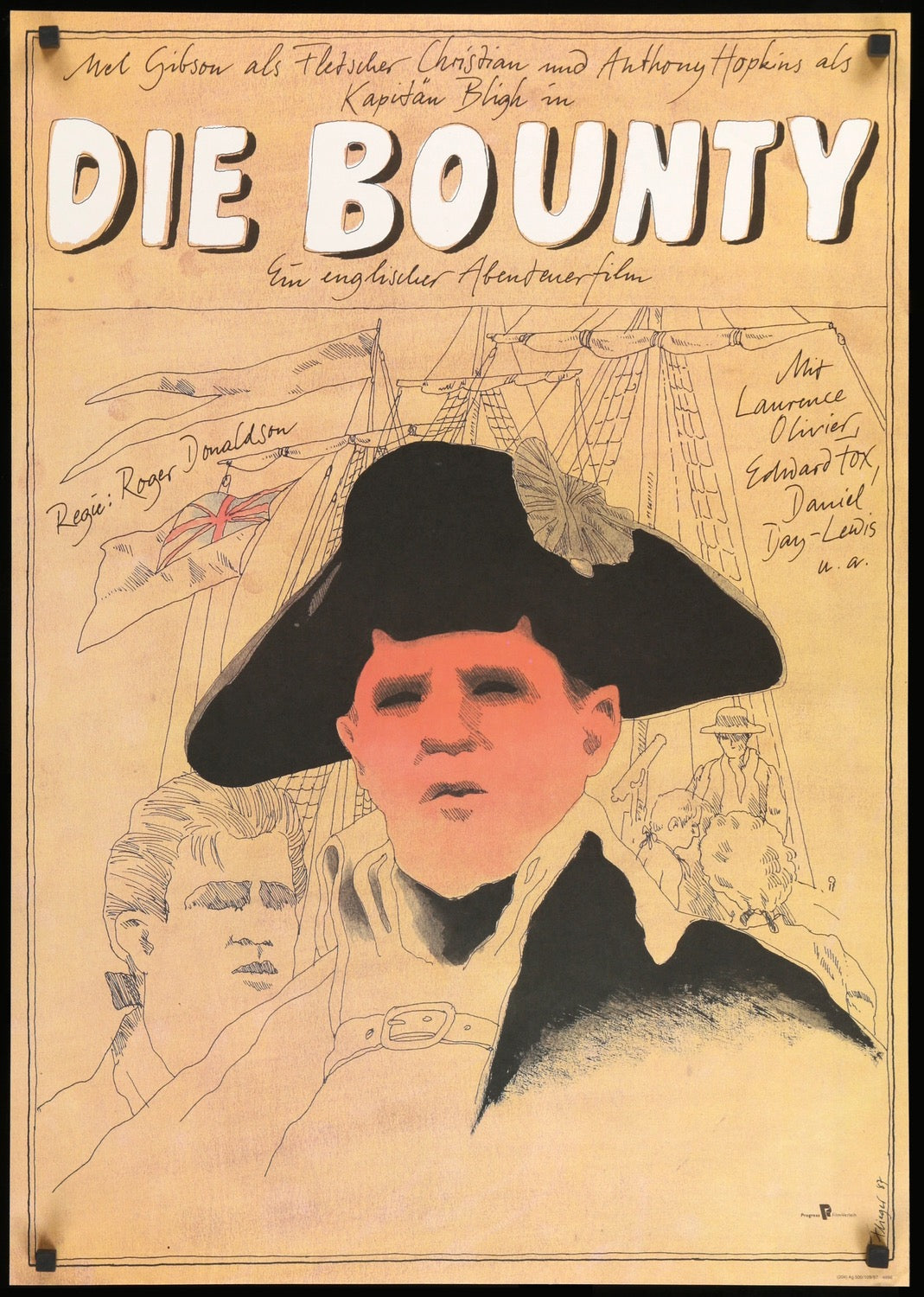 Bounty (1984) original movie poster for sale at Originalfilmart