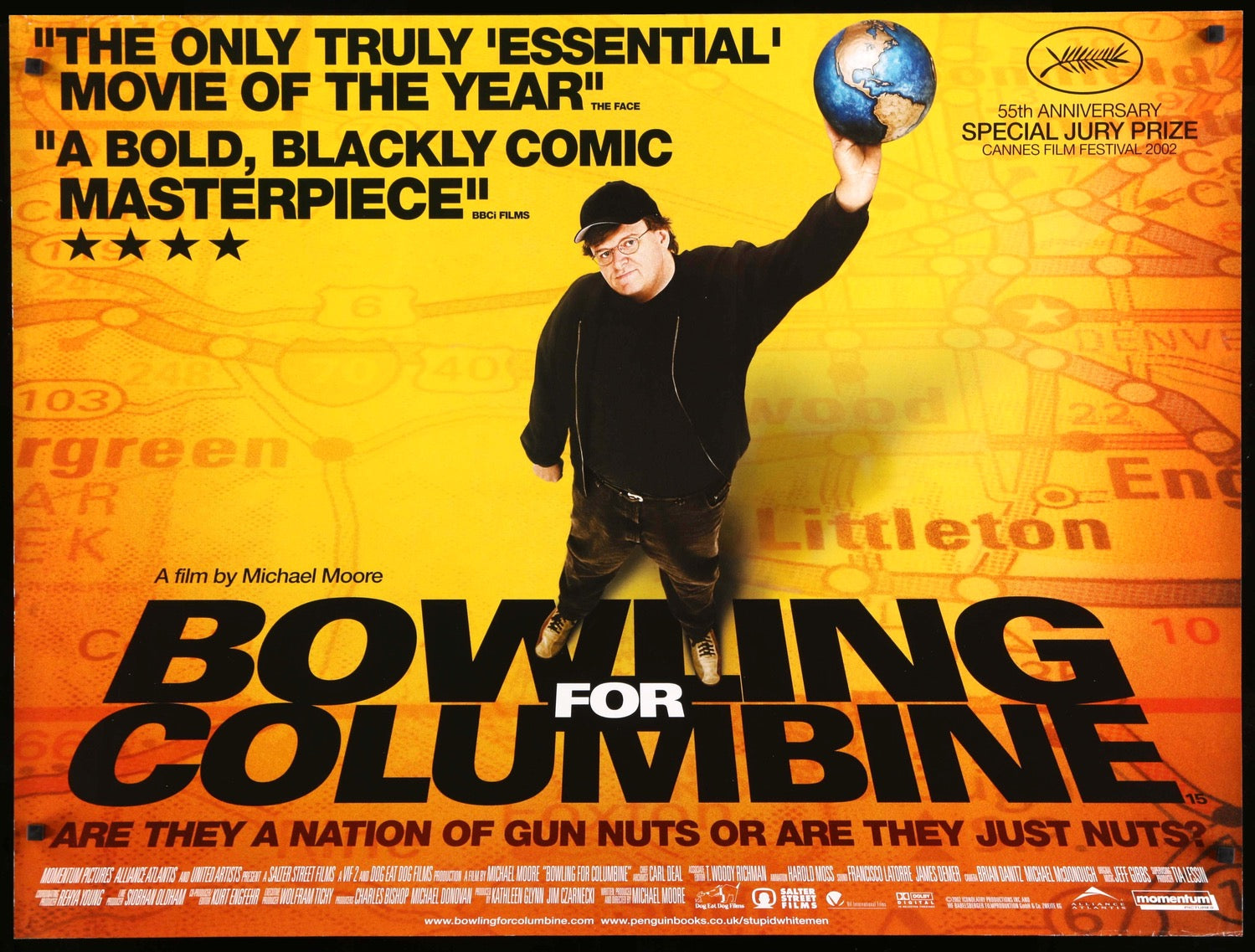 Bowling for Columbine (2002) original movie poster for sale at Originalfilmart