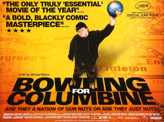 Bowling for Columbine (2002) original movie poster for sale at Originalfilmart