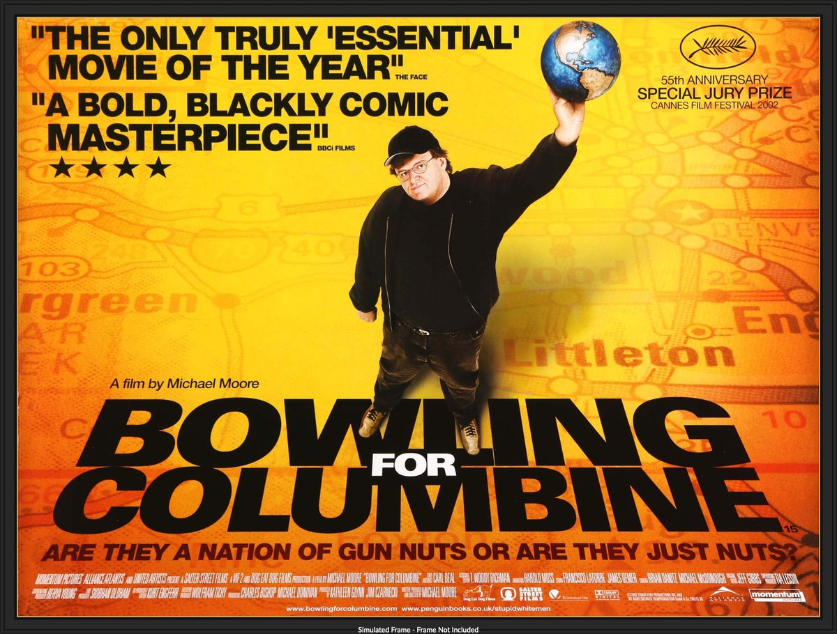 Bowling for Columbine (2002) original movie poster for sale at Originalfilmart