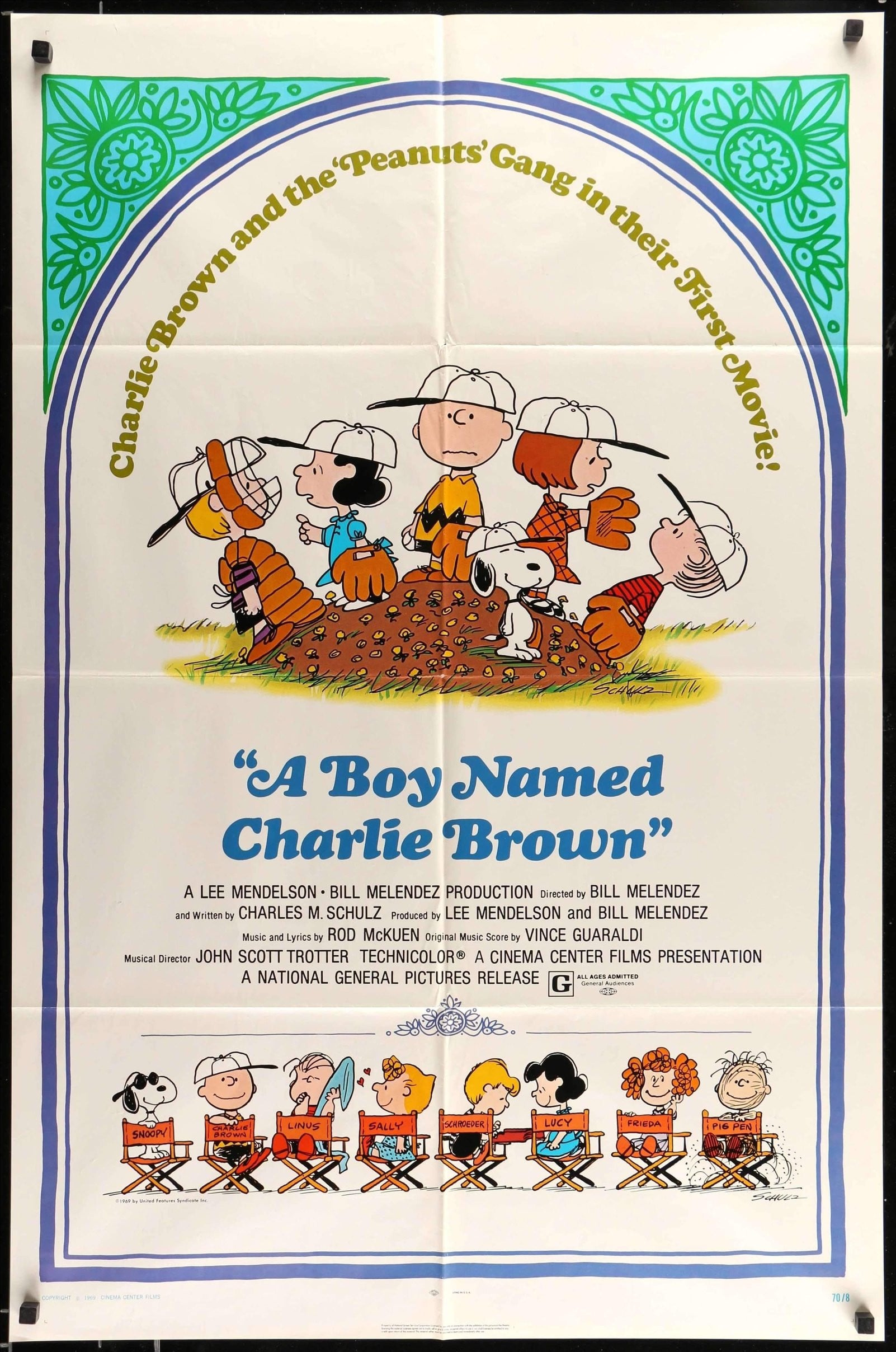 A Boy Named Charlie Brown (1969) original movie poster for sale at Originalfilmart