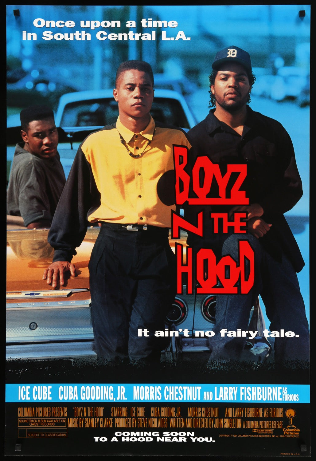 Boyz N the Hood (1991) original movie poster for sale at Originalfilmart