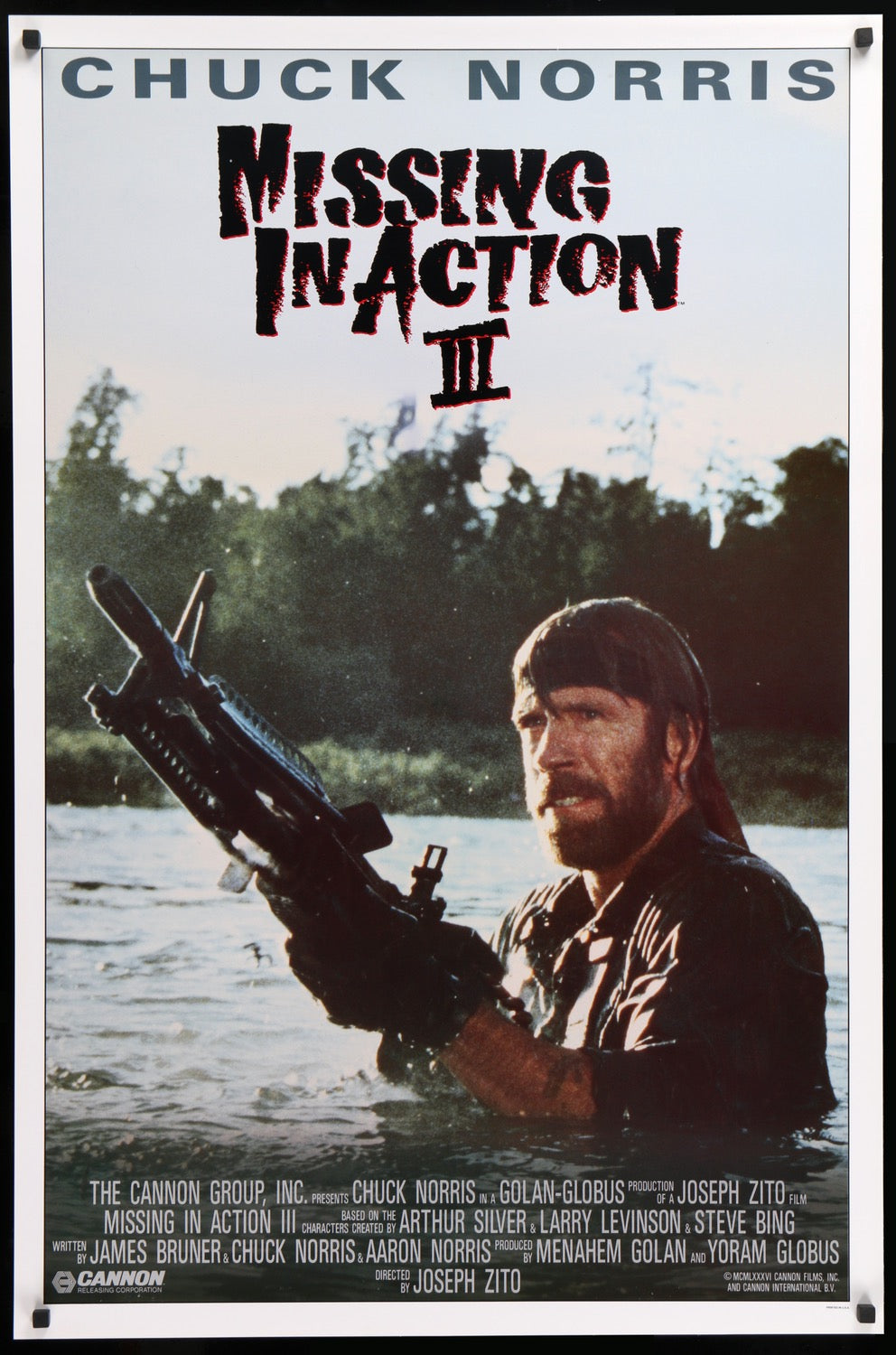 Braddock: Missing In Action III (1988) original movie poster for sale at Originalfilmart