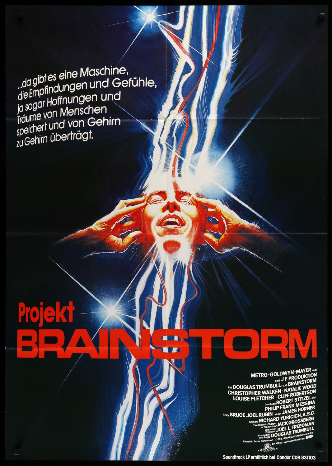 Brainstorm (1983) original movie poster for sale at Originalfilmart