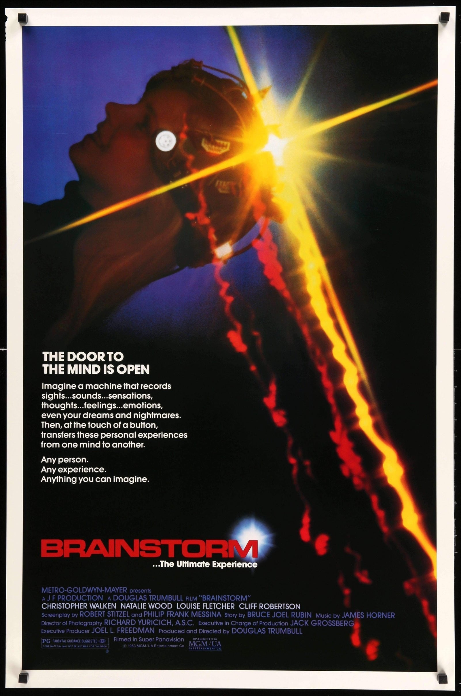 Brainstorm (1983) original movie poster for sale at Originalfilmart