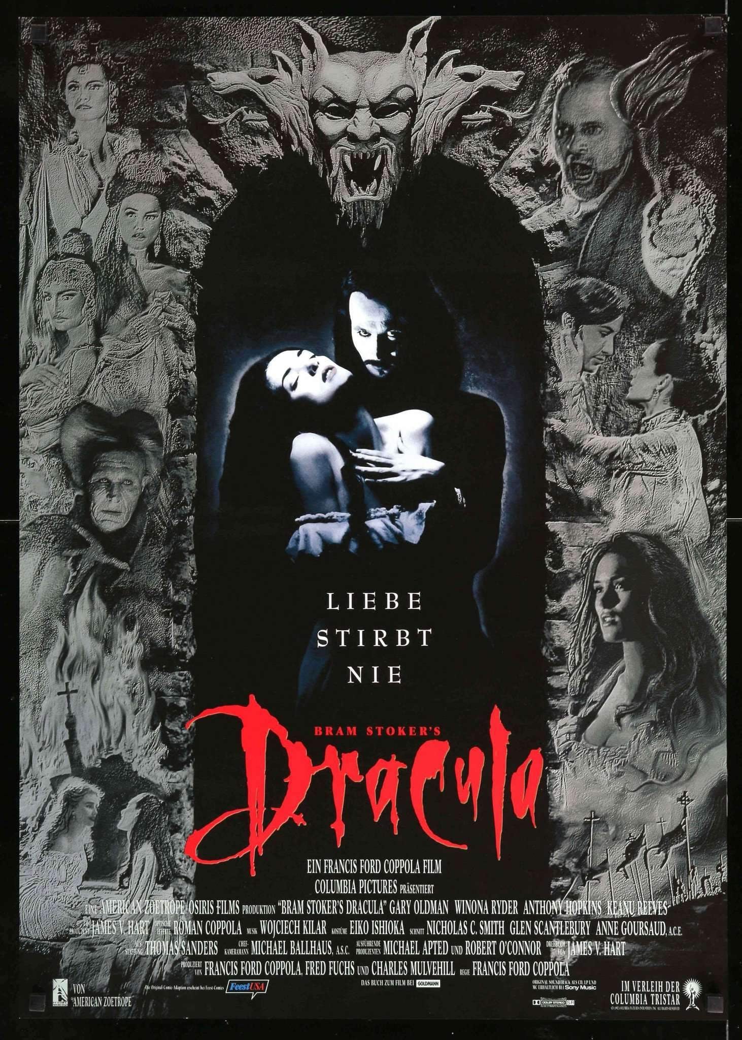 Bram Stoker's Dracula (1992) original movie poster for sale at Originalfilmart