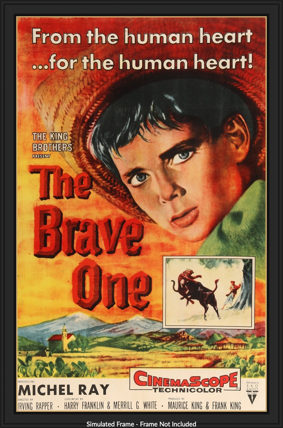 Brave One (1956) original movie poster for sale at Originalfilmart