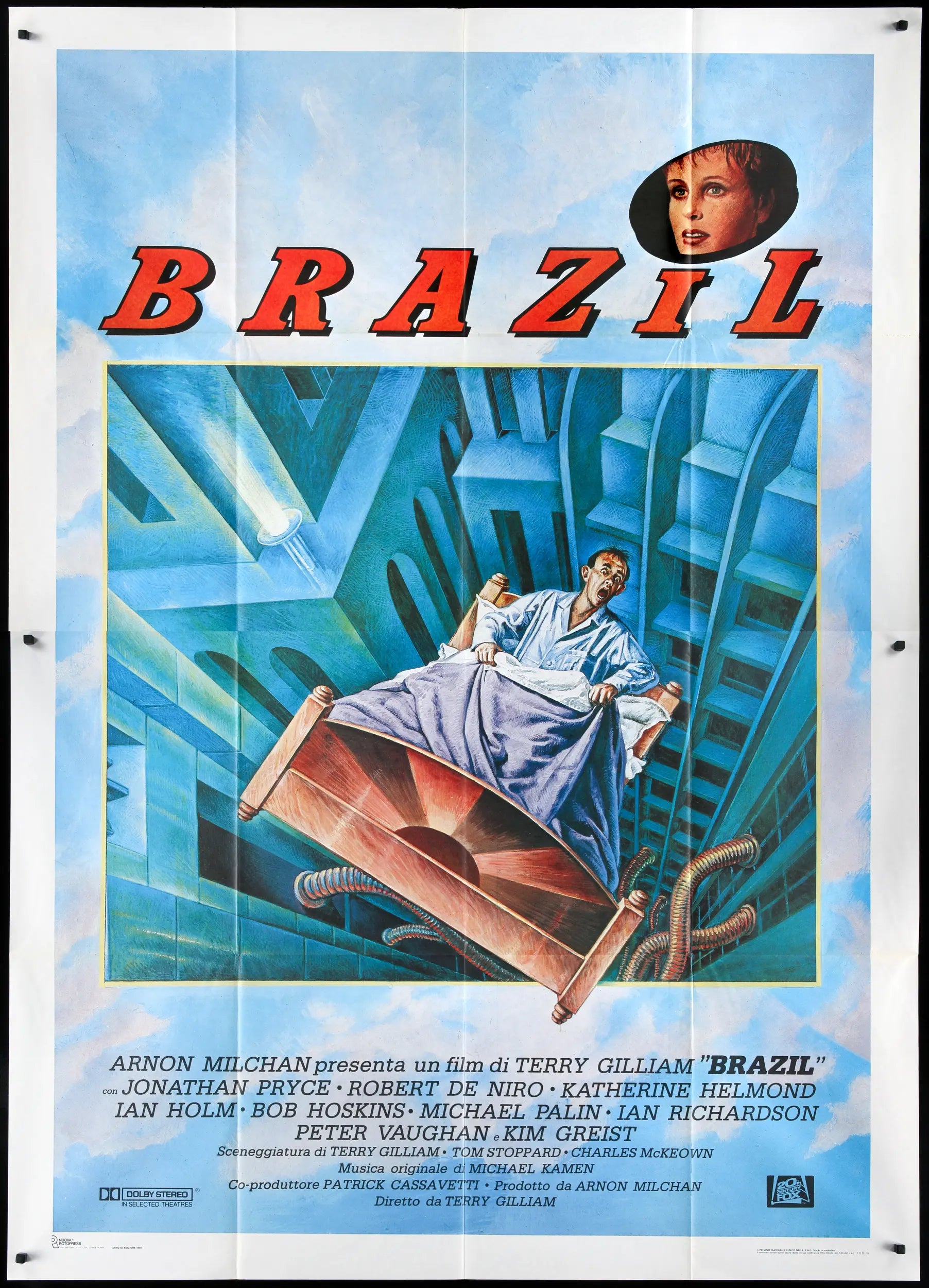 Brazil (1985) original movie poster for sale at Originalfilmart
