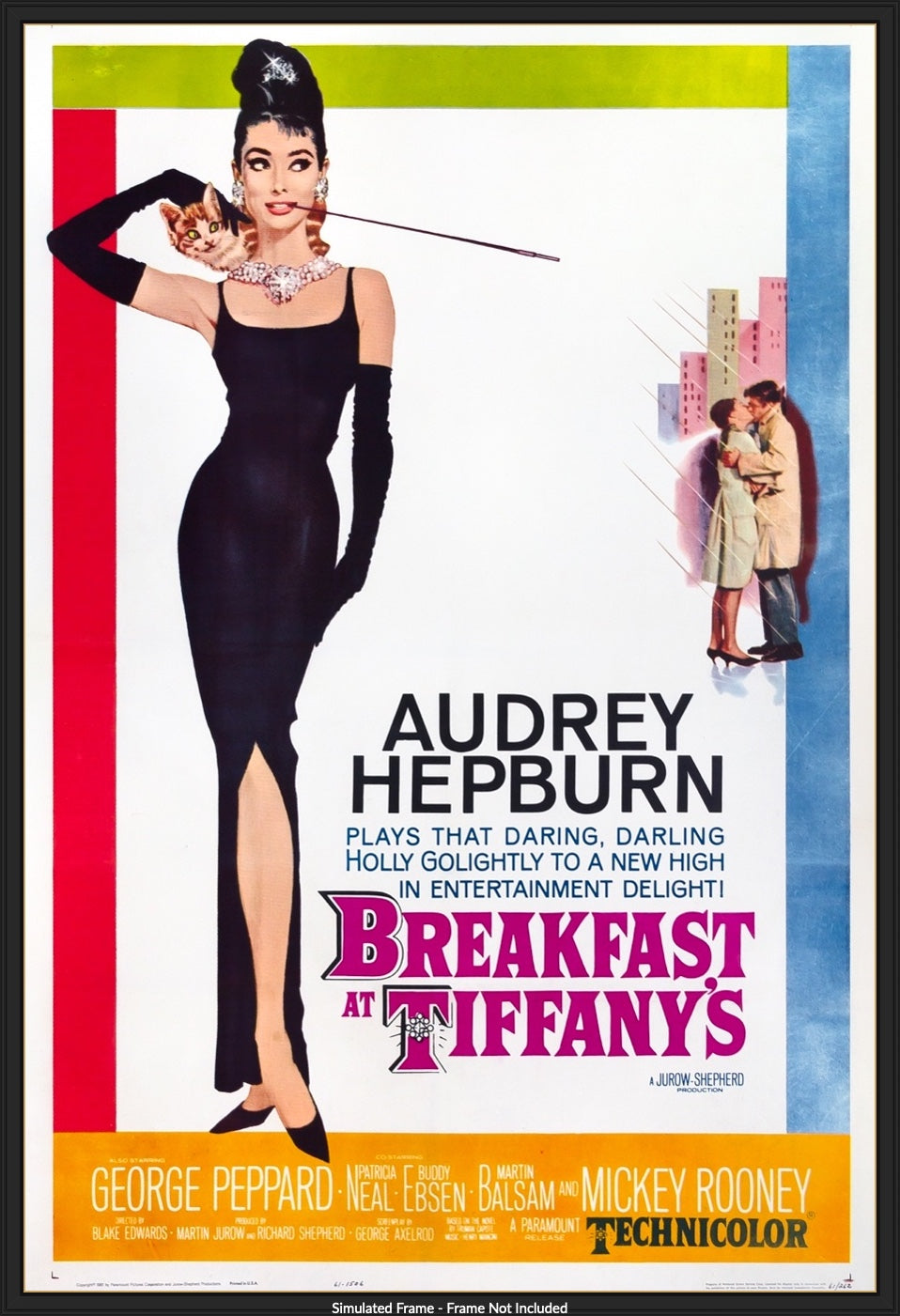 Breakfast at Tiffany's (1961) original movie poster for sale at Originalfilmart