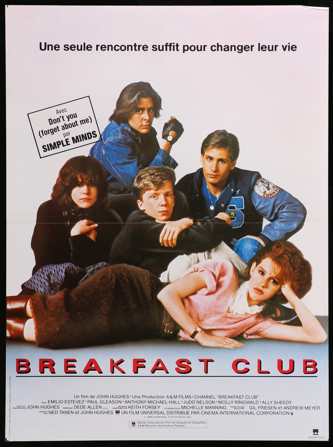 Breakfast Club (1985) original movie poster for sale at Originalfilmart