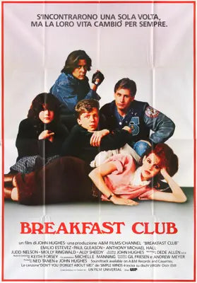 Breakfast Club (1985) original movie poster for sale at Originalfilmart