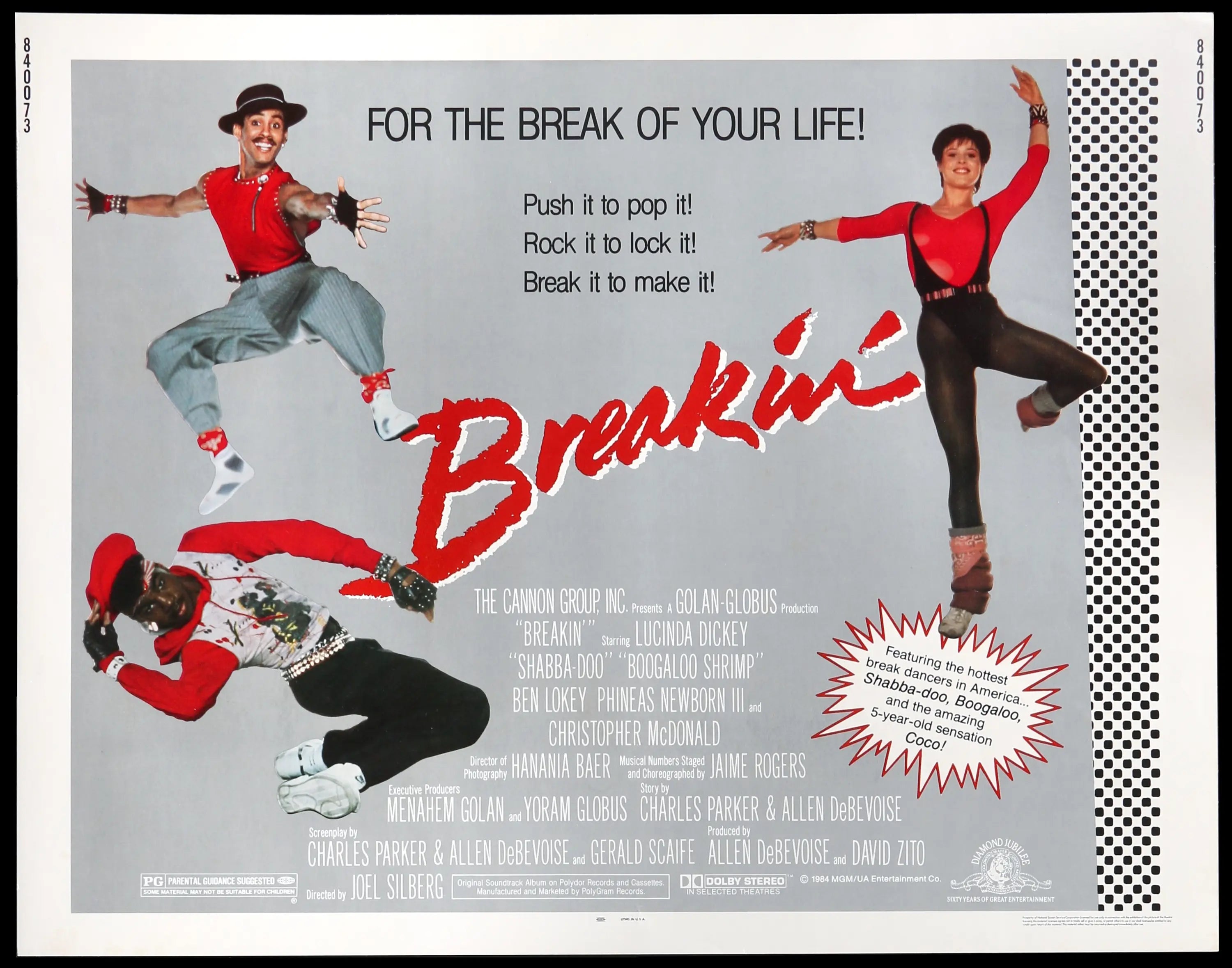 Breakin' (1984) original movie poster for sale at Originalfilmart