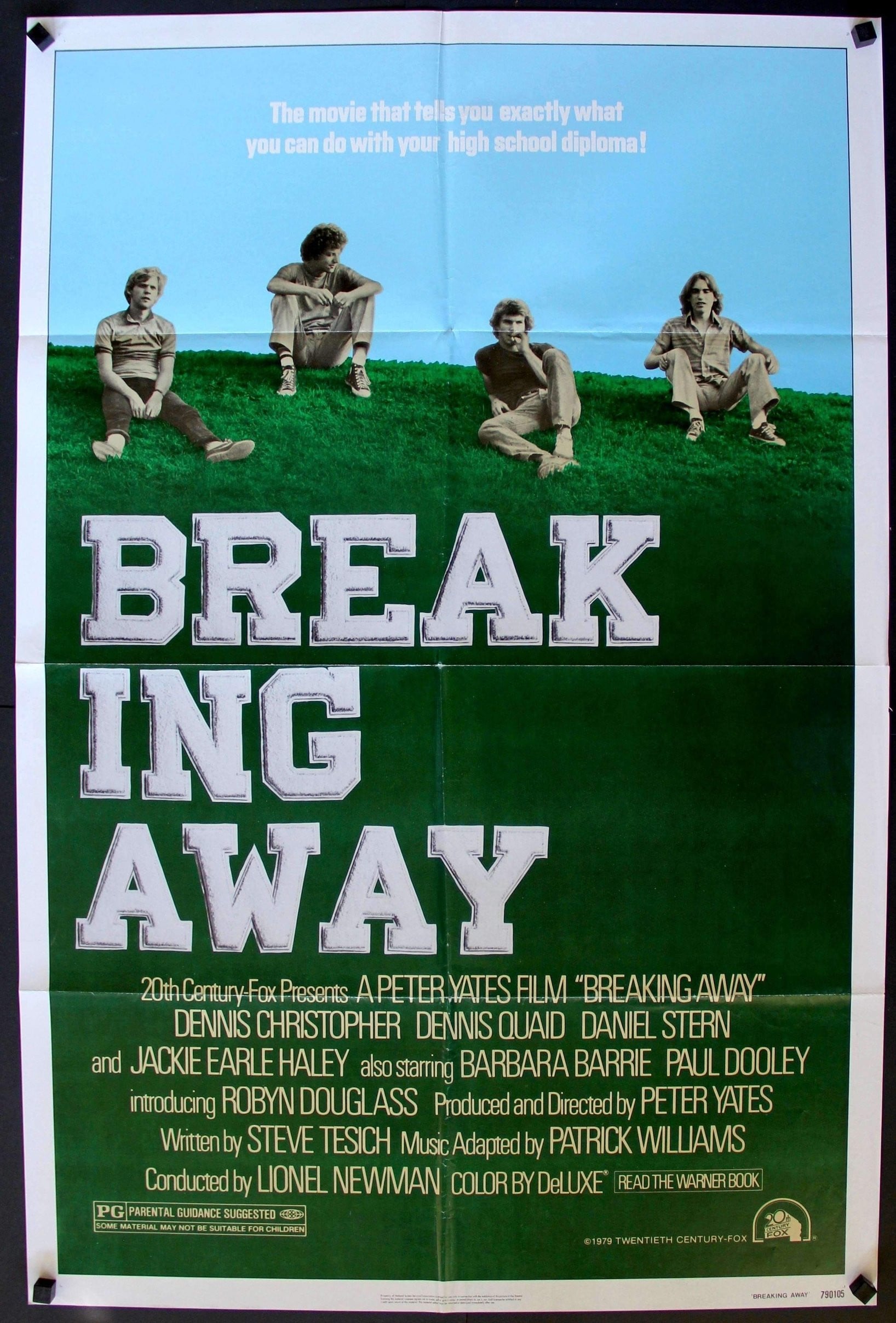 Breaking Away (1979) original movie poster for sale at Originalfilmart