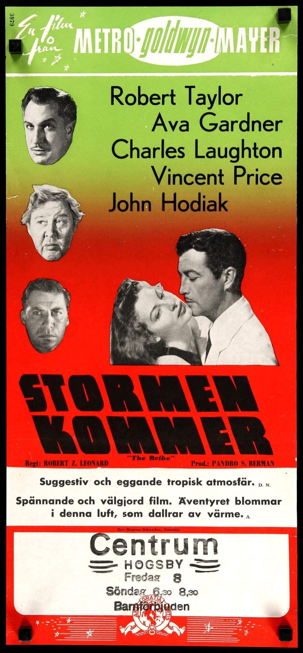 Bribe (1949) original movie poster for sale at Originalfilmart