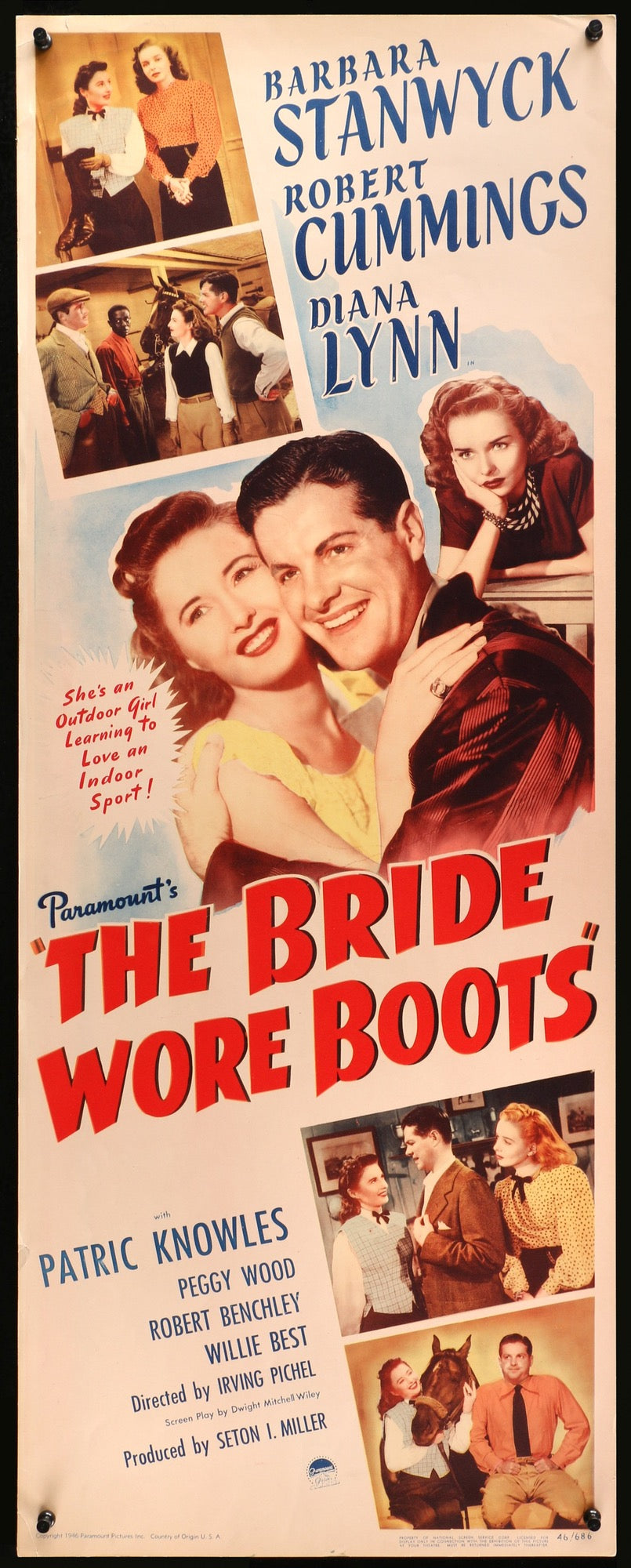 Bride Wore Boots (1946) original movie poster for sale at Originalfilmart