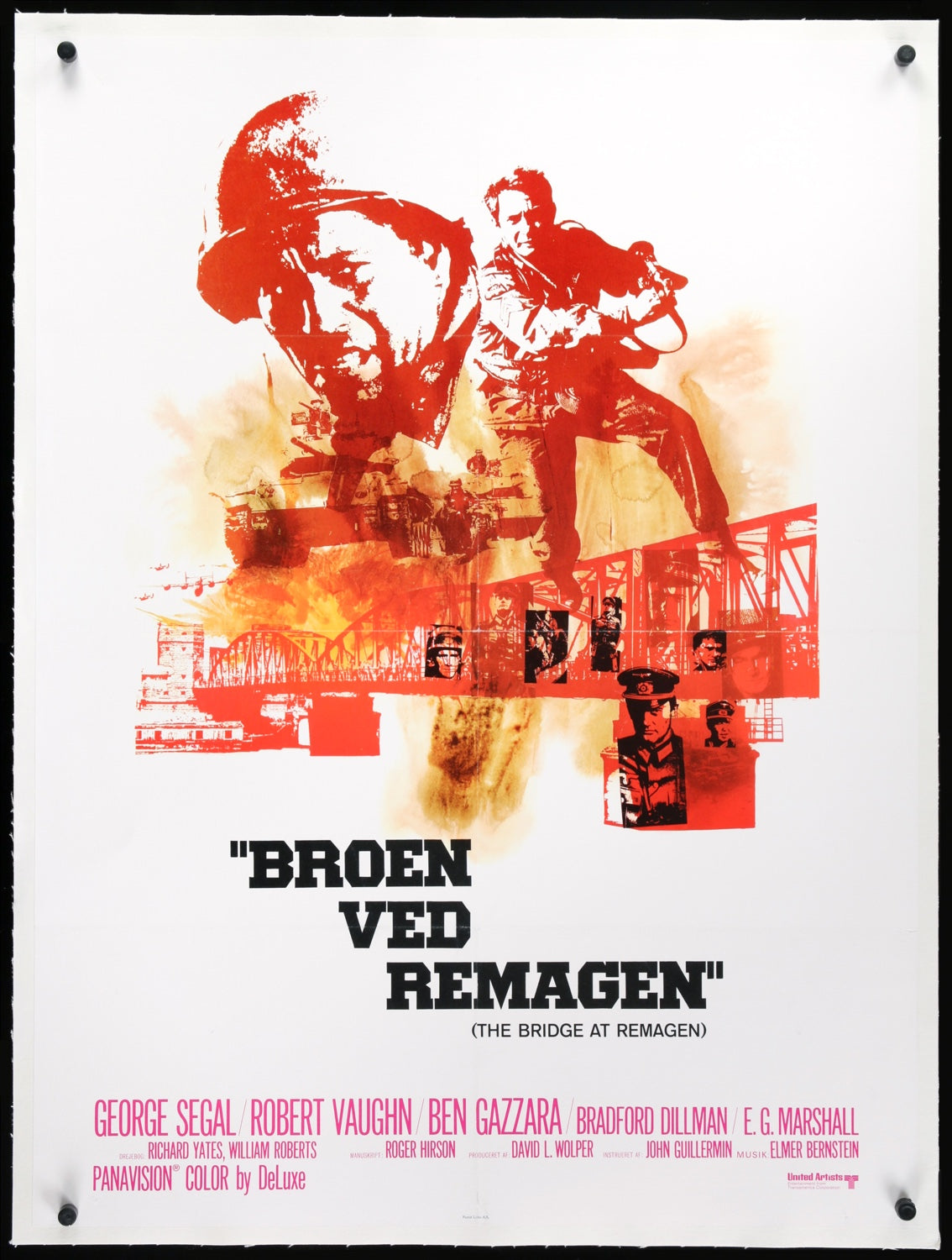 Bridge at Remagen (1969) original movie poster for sale at Originalfilmart
