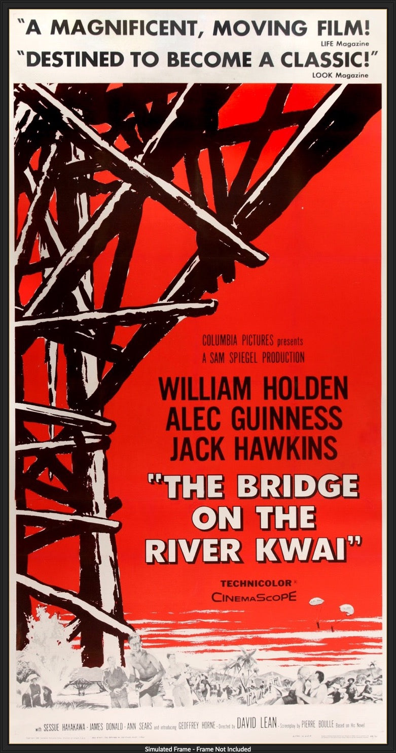 Bridge on the River Kwai (1958) original movie poster for sale at Originalfilmart