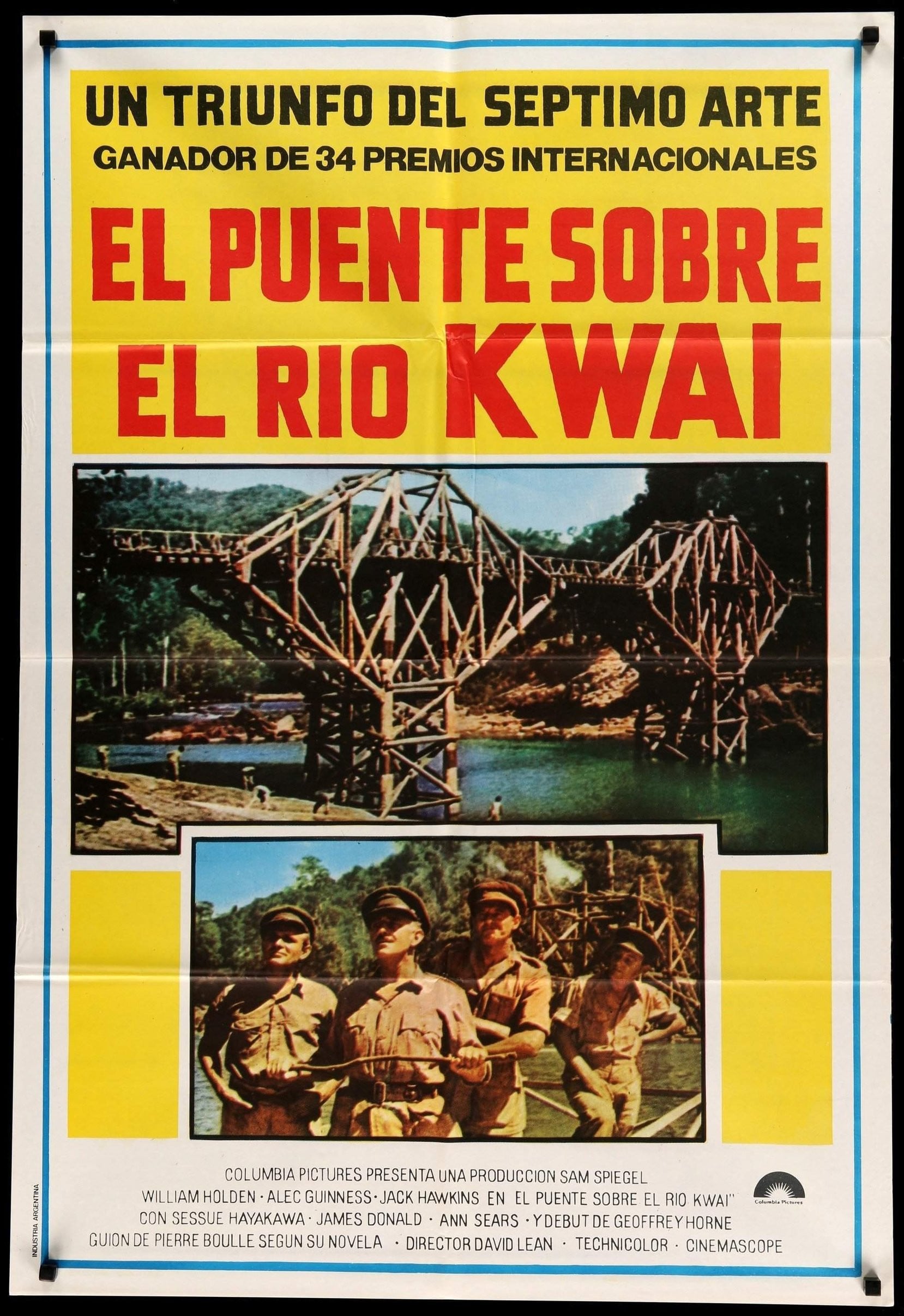 Bridge on the River Kwai (1958) original movie poster for sale at Originalfilmart