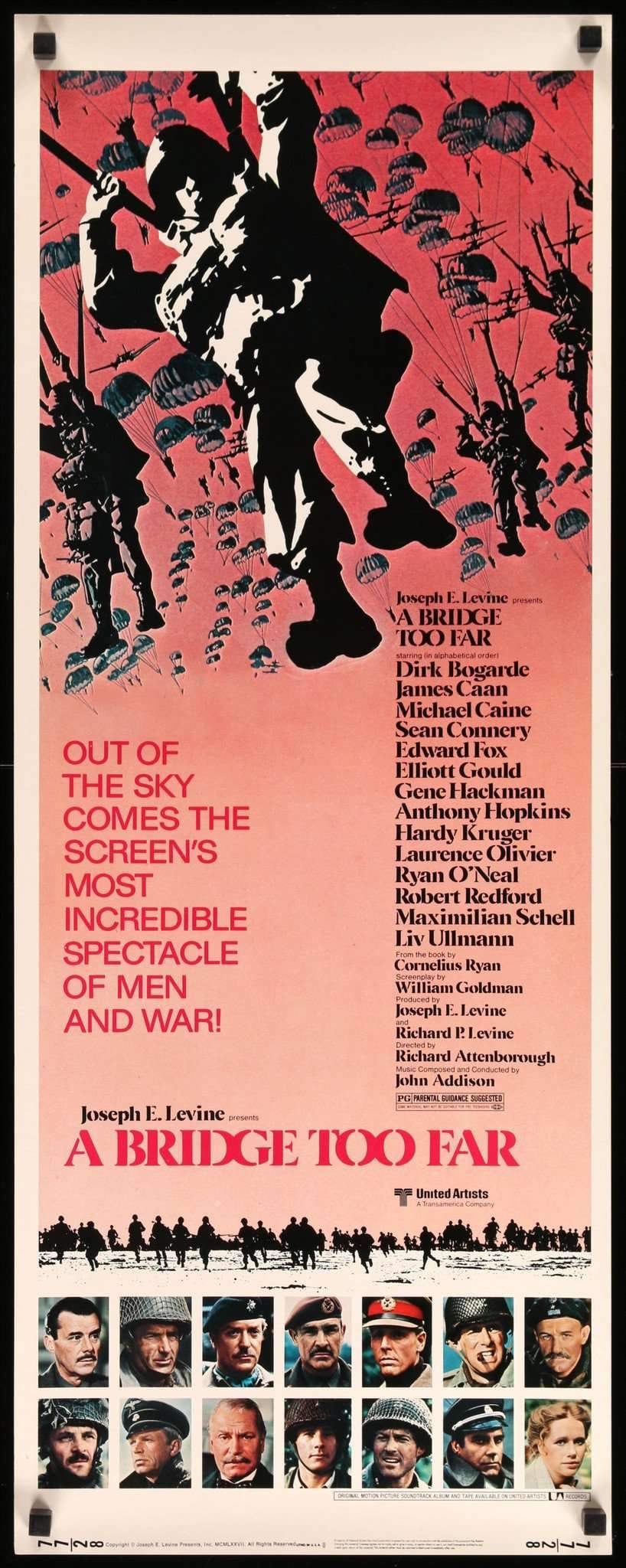A Bridge Too Far (1977) original movie poster for sale at Originalfilmart