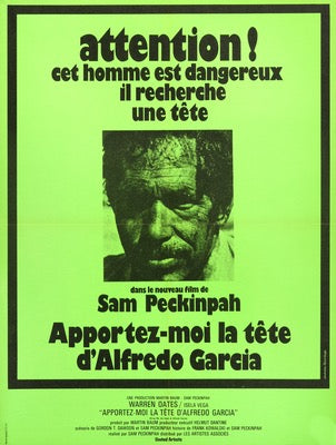 Bring Me the Head of Alfredo Garcia (1974) original movie poster for sale at Originalfilmart