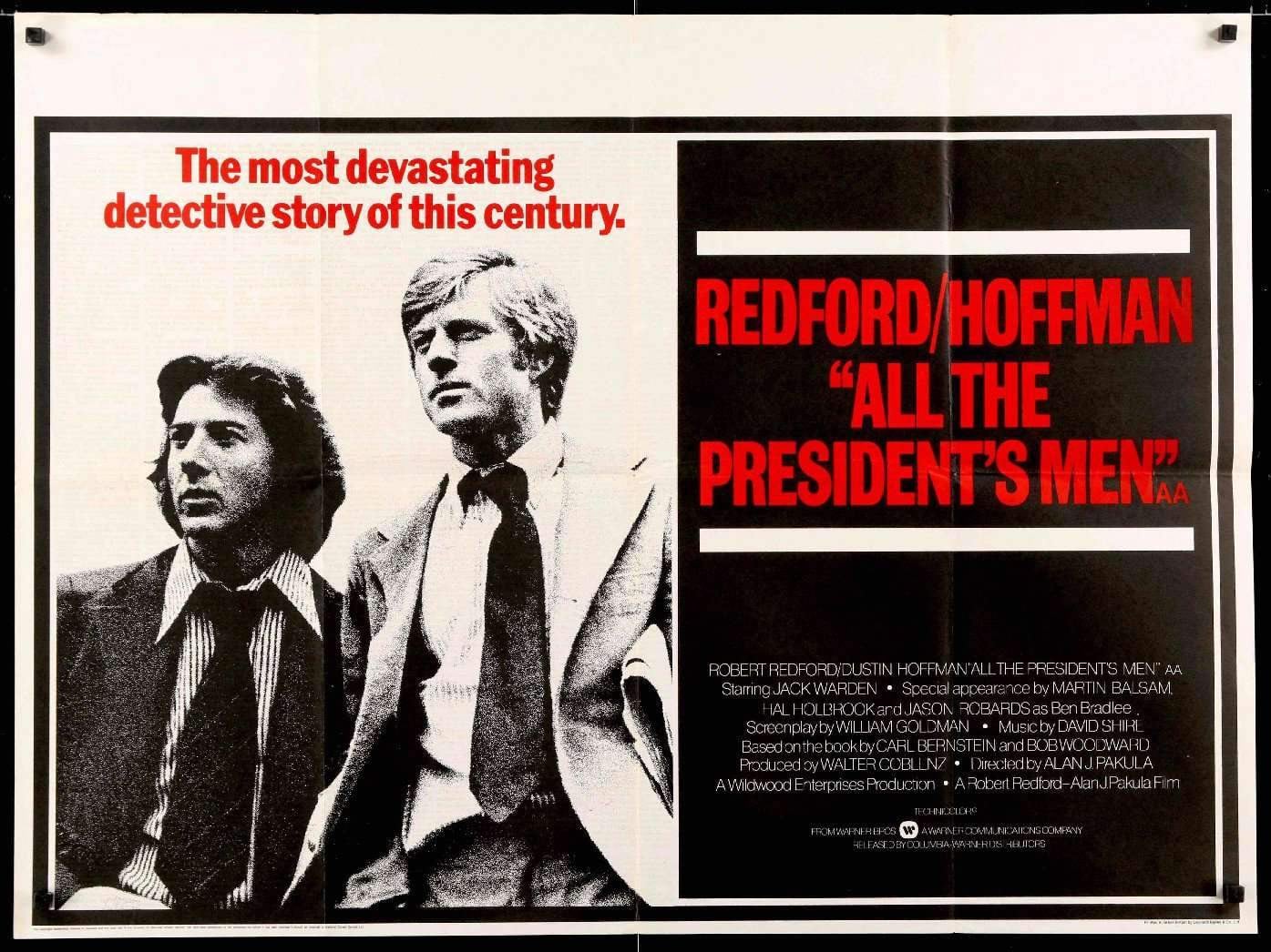 All the President's Men (1976) original movie poster for sale at Originalfilmart