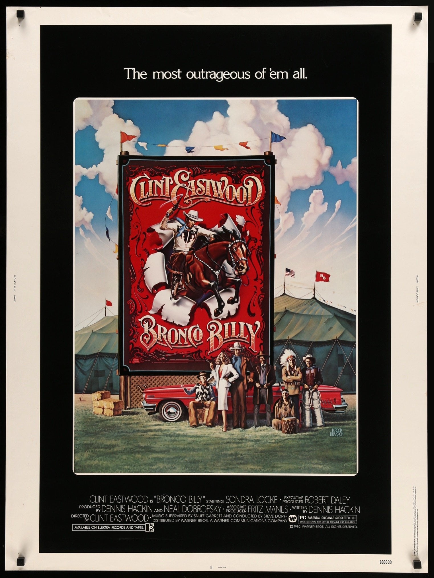 Bronco Billy (1980) original movie poster for sale at Originalfilmart