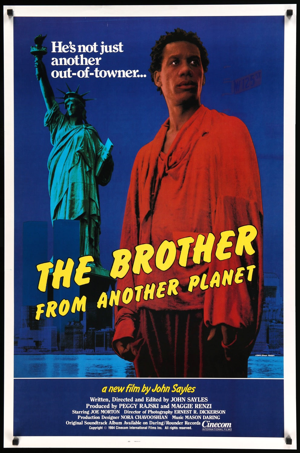 Brother from Another Planet (1984) original movie poster for sale at Originalfilmart