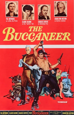 Buccaneer (1958) original movie poster for sale at Originalfilmart