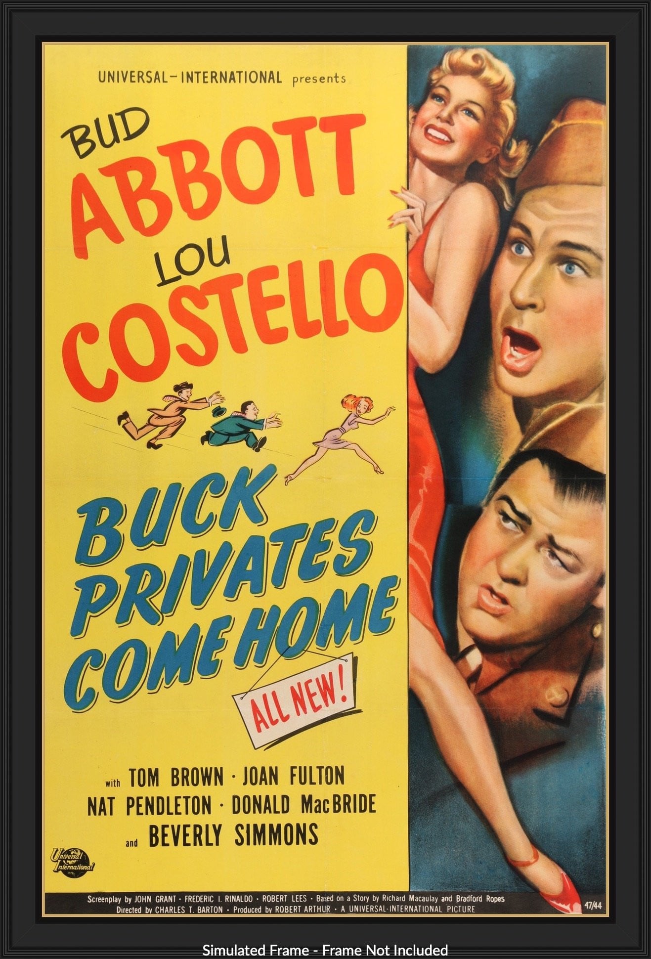 Buck Privates Come Home (1947) original movie poster for sale at Originalfilmart