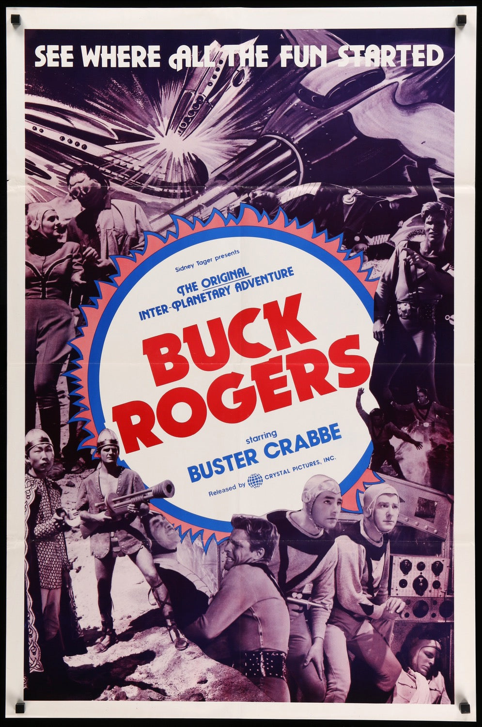 Buck Rogers (1939) original movie poster for sale at Originalfilmart
