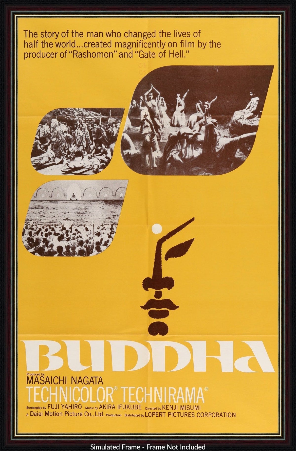 Buddha (1961) original movie poster for sale at Originalfilmart