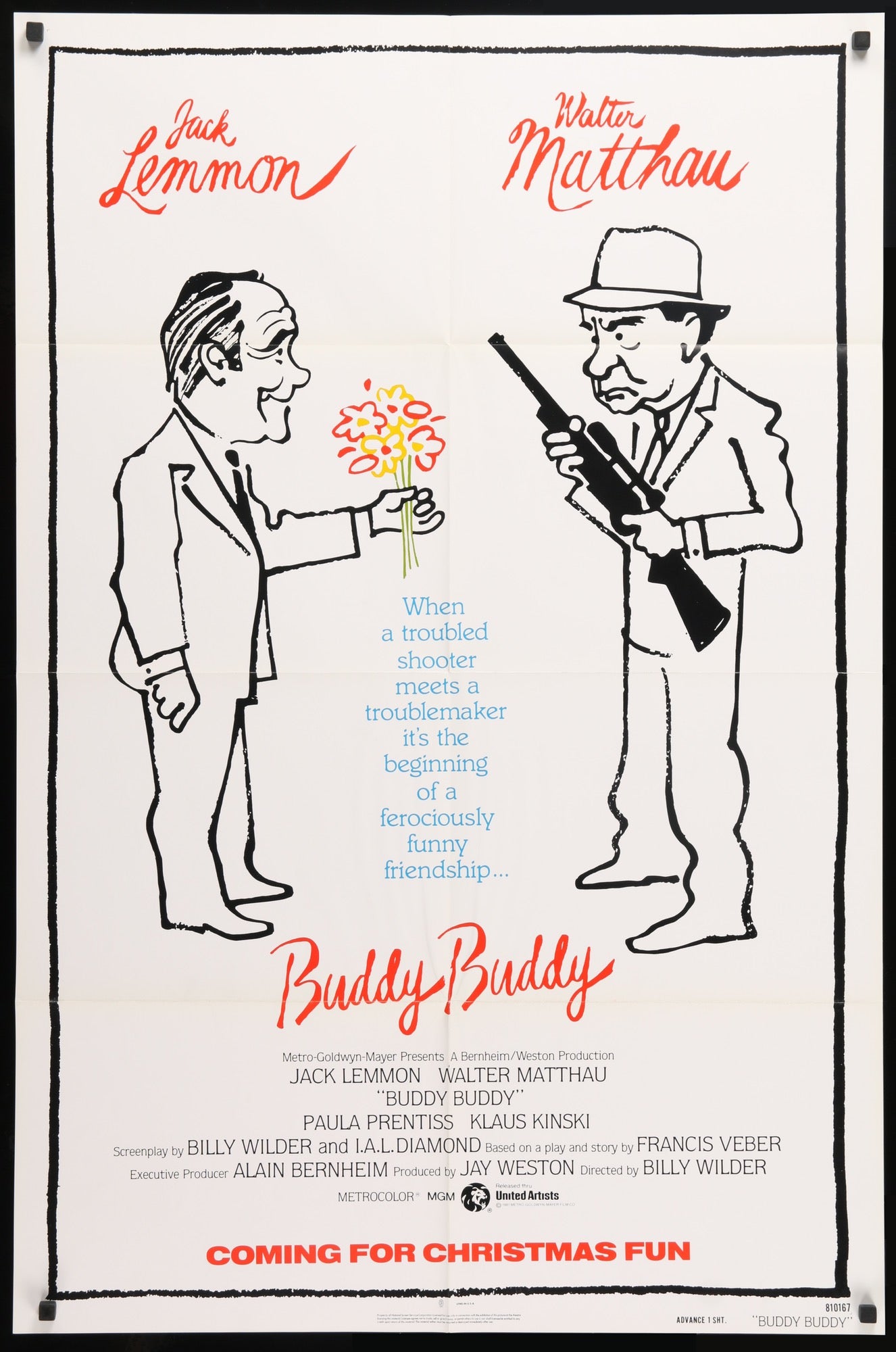 Buddy Buddy (1981) original movie poster for sale at Originalfilmart