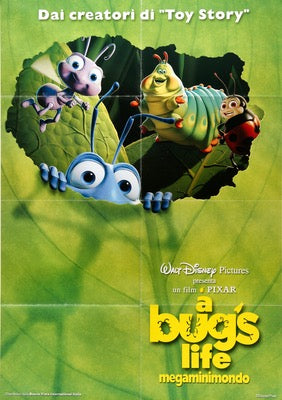 Bug's Life (1998) original movie poster for sale at Originalfilmart