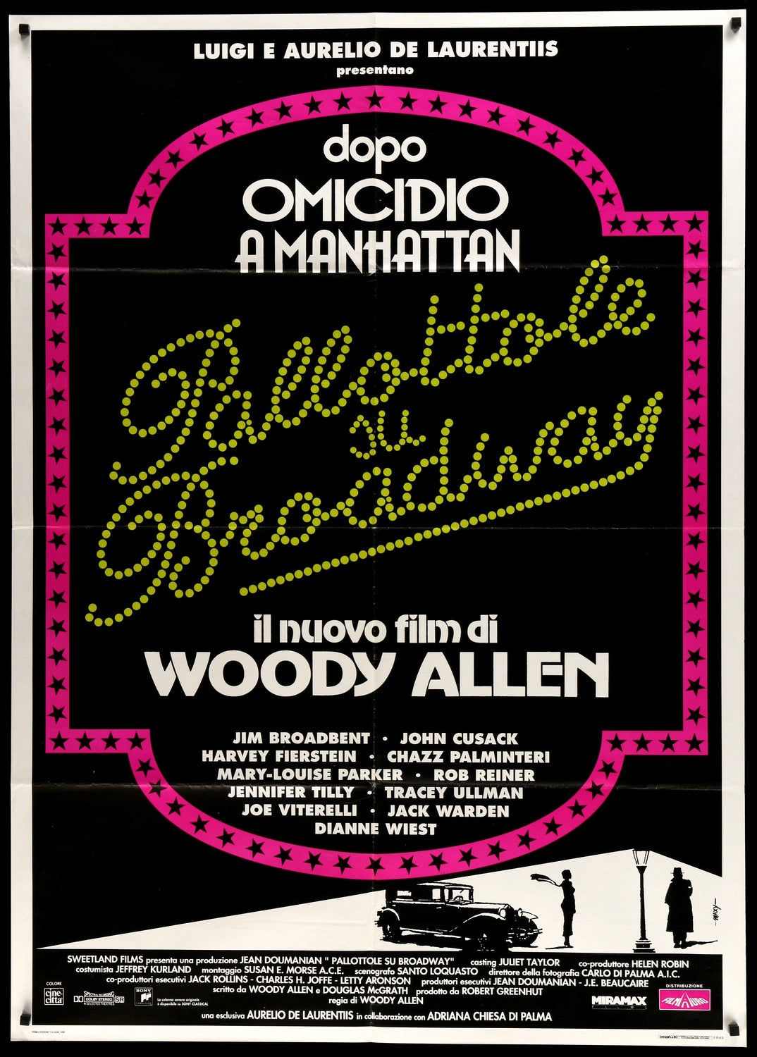 Bullets Over Broadway (1994) original movie poster for sale at Originalfilmart