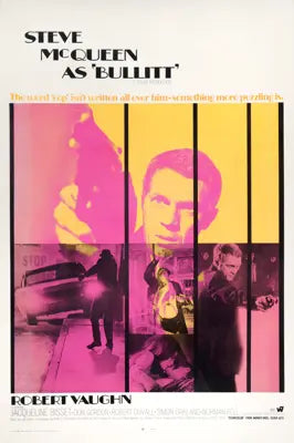Bullitt (1968) original movie poster for sale at Originalfilmart