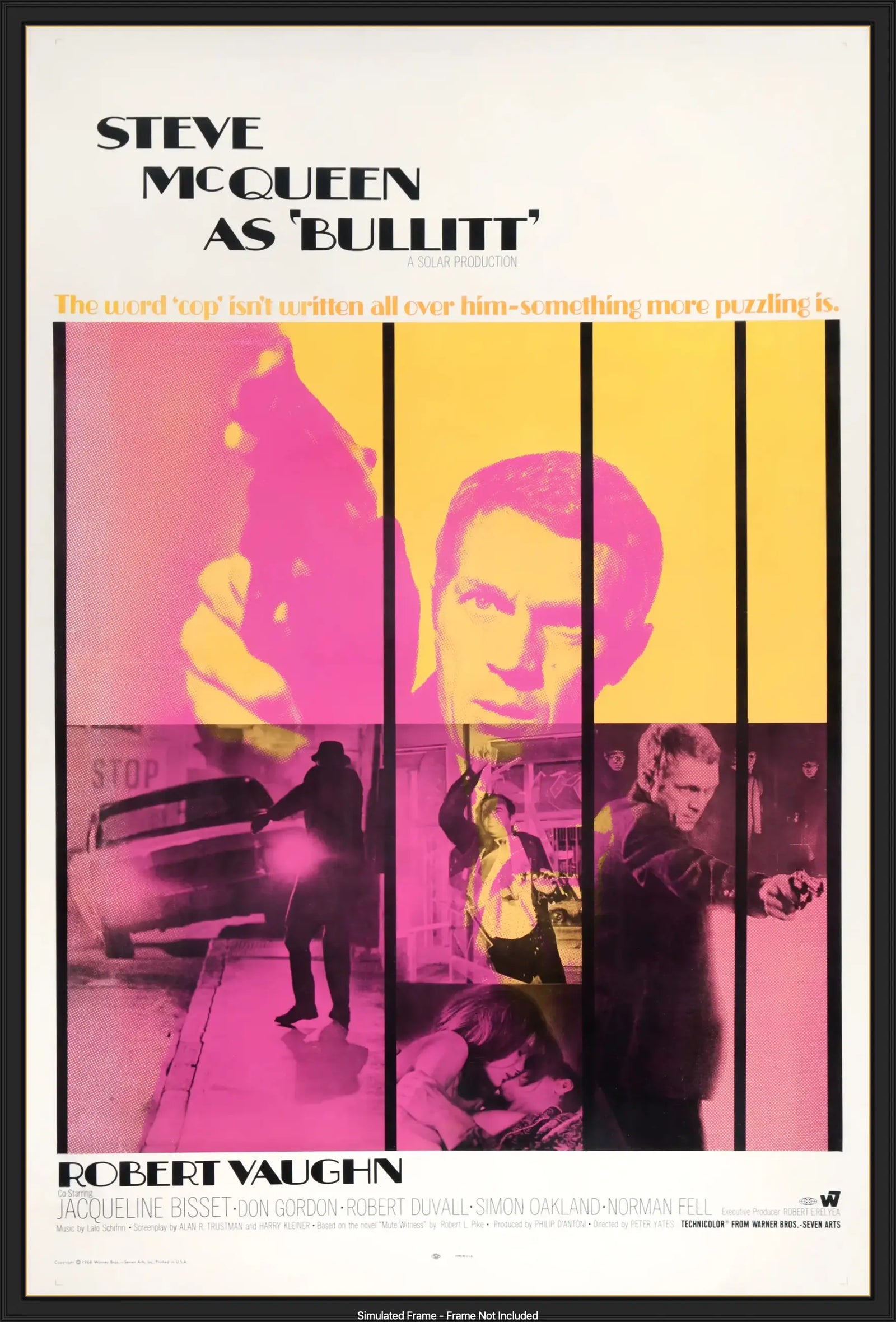 Bullitt (1968) original movie poster for sale at Originalfilmart