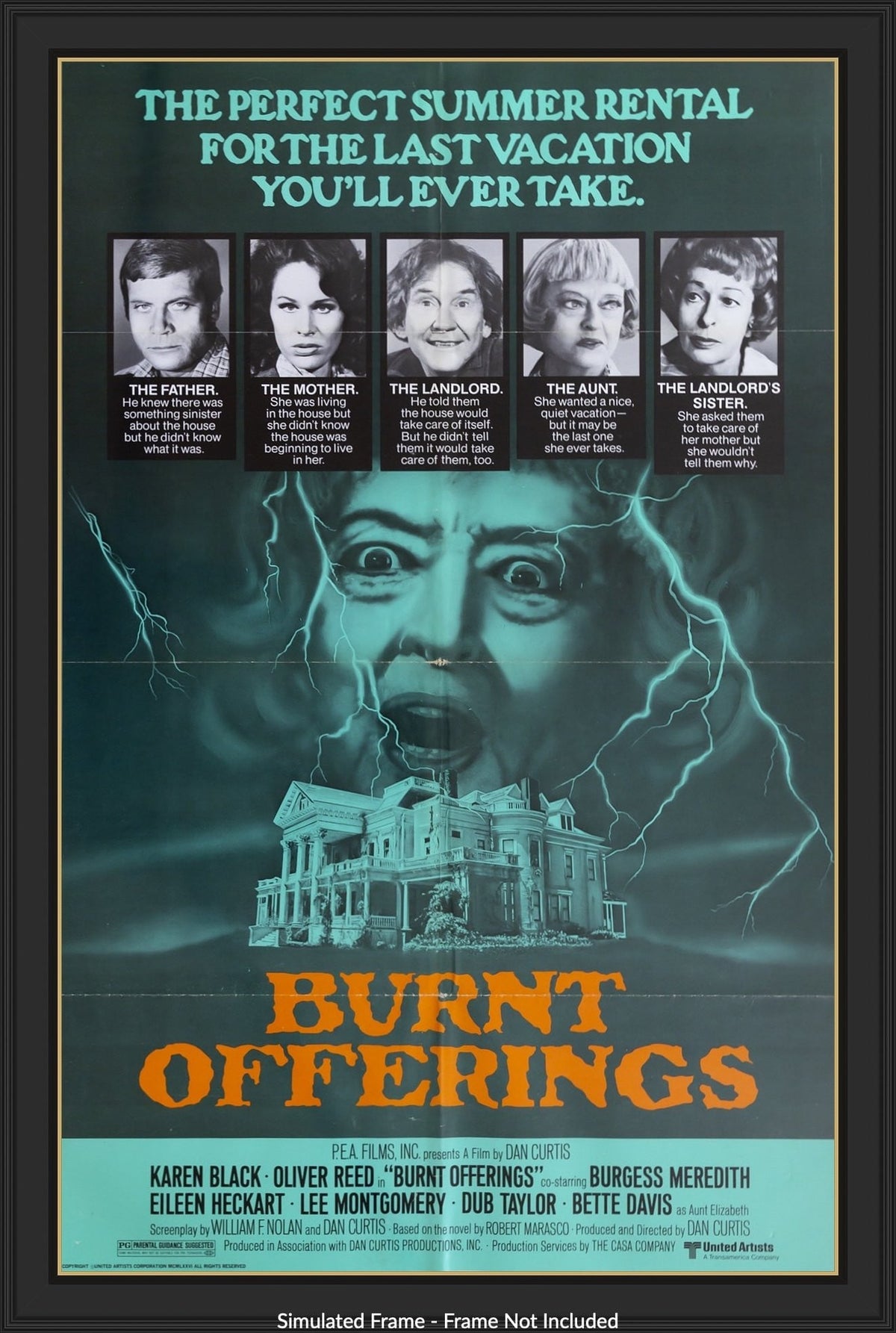 Burnt Offerings (1976) original movie poster for sale at Originalfilmart