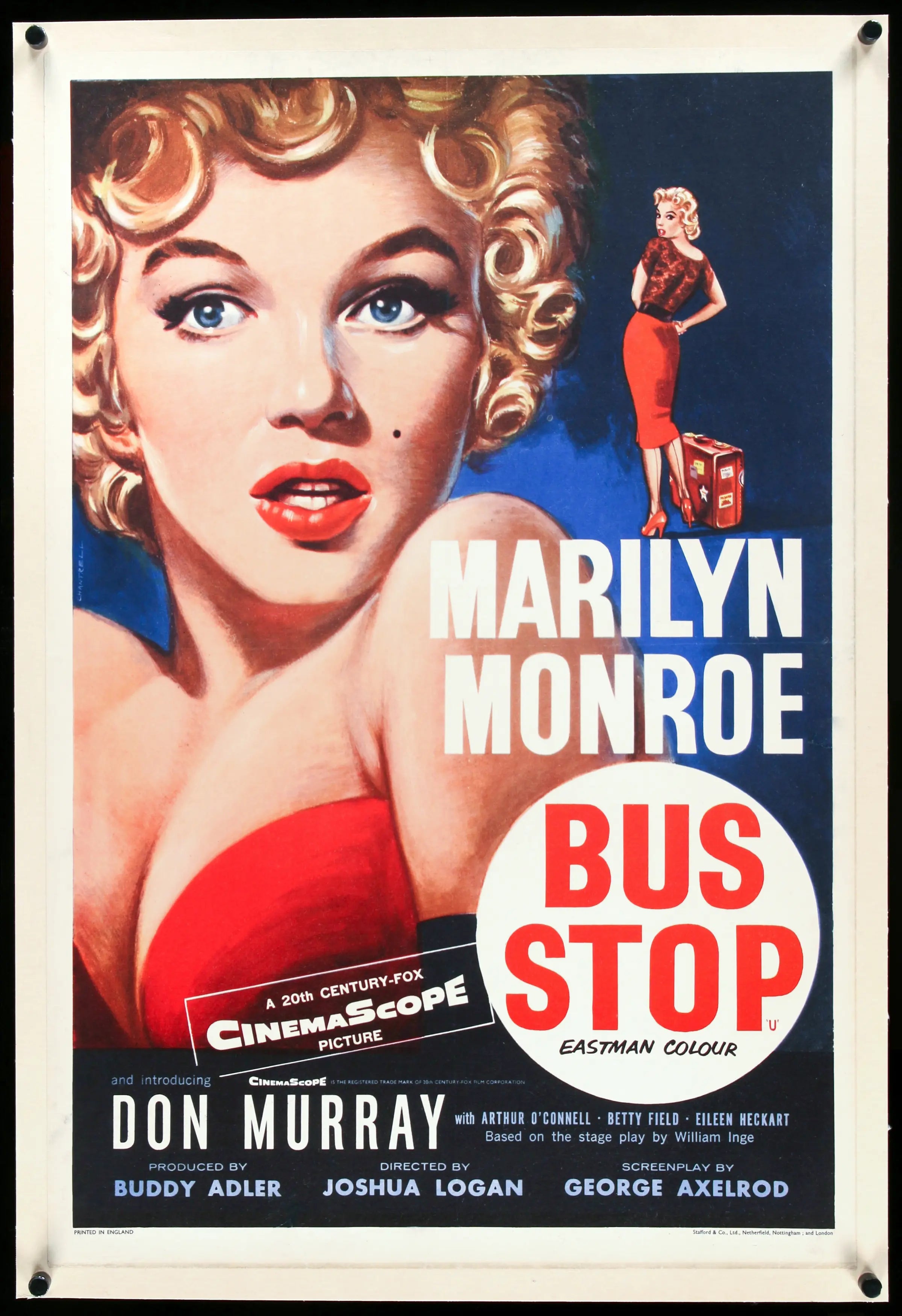 Bus Stop (1956) original movie poster for sale at Originalfilmart