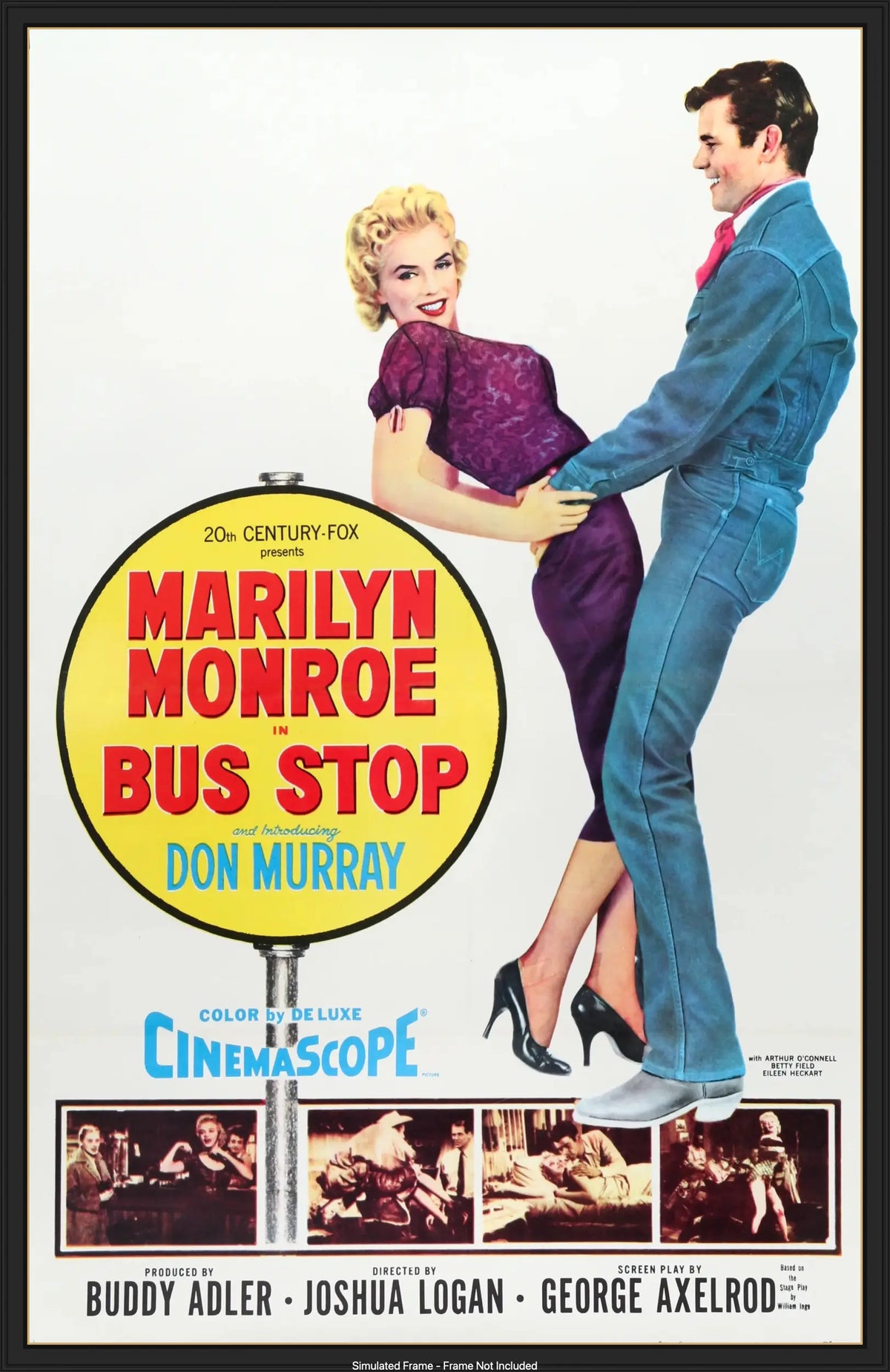 Bus Stop (1956) original movie poster for sale at Originalfilmart